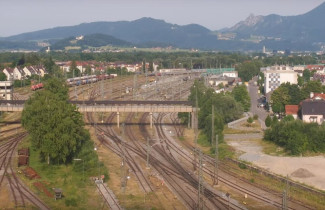 Obraz podglądu z kamery internetowej Freilassing - Train Station